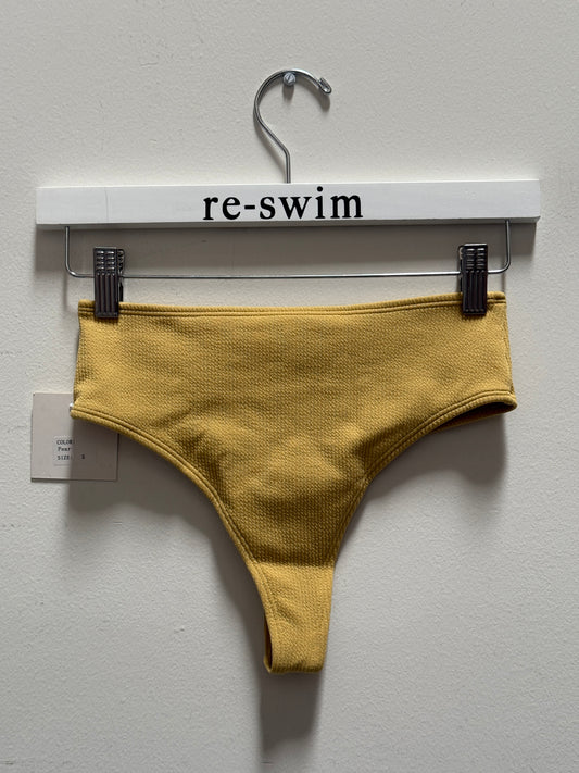 Mango Ribbed High Waist Bottoms