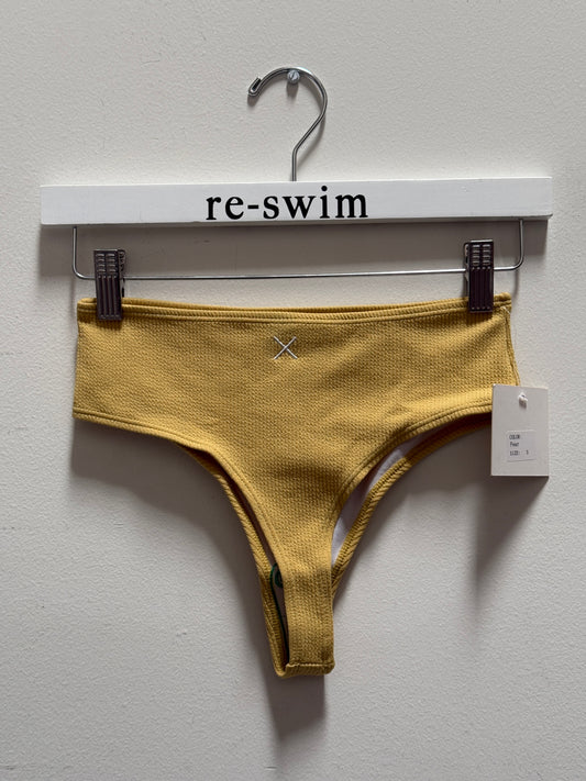 Mango Ribbed High Waist Bottoms